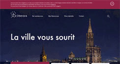 Desktop Screenshot of citeos.fr